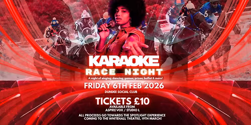 \u2728 KARAOKE & Race Night Fundraiser \u2728