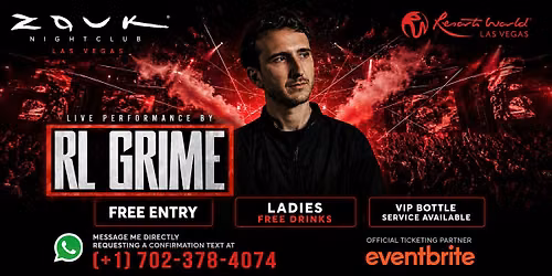 RL GRIME LIVE AT ZOUK NIGHTCLUB