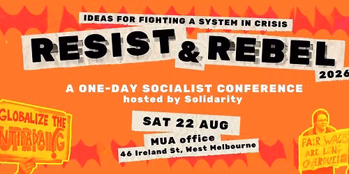 Resist & Rebel Adelaide contingent
