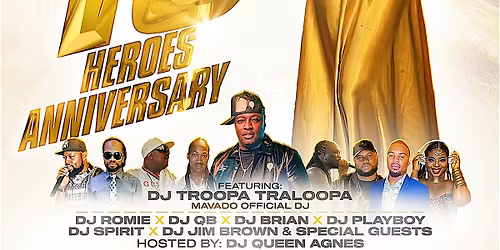 Heroes Anniversary Bash #15 | Feat. Mavado Official  DJ TROOPA TRALOOPA