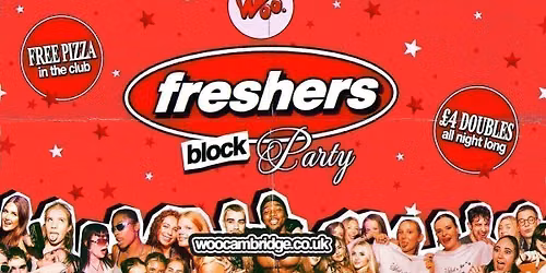 ANGLIA RUSKIN FRESHERS 2026 \ud83d\udc8b BLOCK PARTY