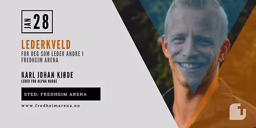 Lederkveld - For deg som leder andre i Fredheim Arena
