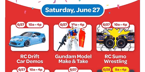 25th Anniversary Celebration Event! - Sat, June 27th