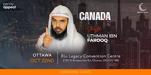 Shaykh Uthman Ibn Farooq - Canada Tour