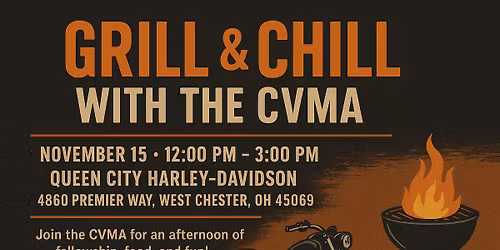 Grill 'n' Chill With CVMA