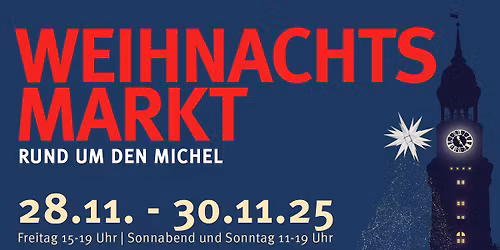 Weihnachtsmarkt rund um den Michel