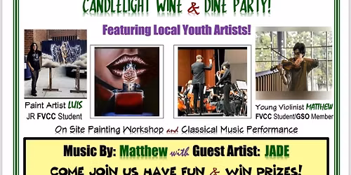 Holiday Giving Fundraising Event! Candlelight Wine & Dine Party!