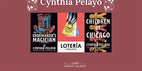 Horror Author, Cynthia Pelayo at The Whispering Shelf!