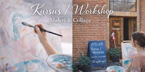 Weekendkursus maleri\/Collage 