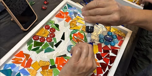 Mosaic Tray Workshop at Dwellings in Seminole