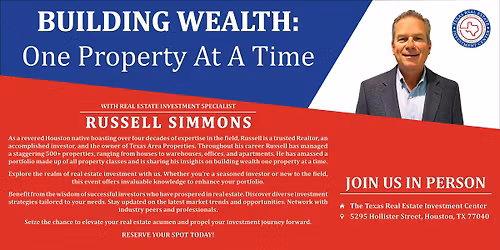 BUILDING WEALTH: One Property At A Time;  Real Estate Continuing Education