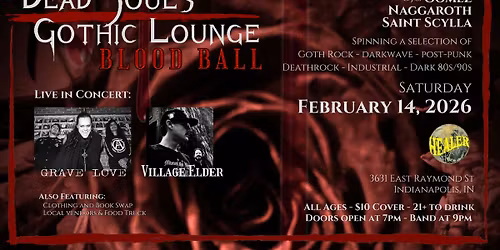 BLOOD BALL - A Vampir\u00eb Romance Party x GRAVE LOVE x VILLAGE ELDER x DEAD SOULS GOTHIC LOUNGE 