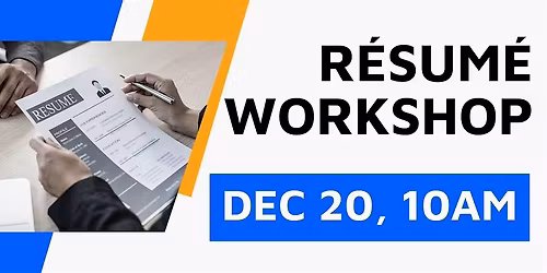 R\u00e9sum\u00e9 Workshop for Job Seekers
