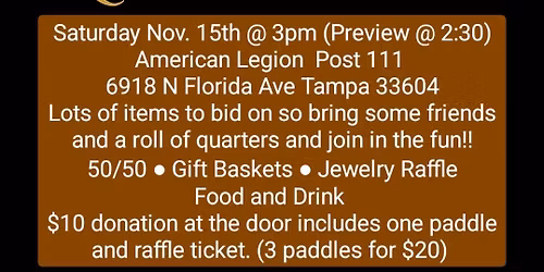 Brigadoons First Annual Quarter Auction! 