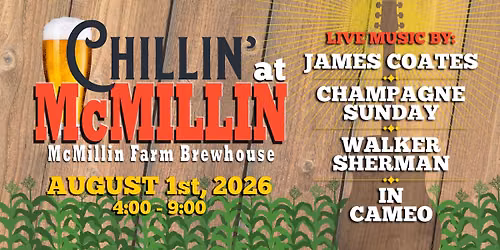 Champagne Sunday at McMillin Farm Brewhouse