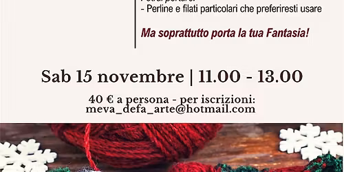 Christmas Crochet ~ corso di uncinetto