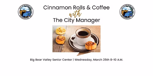 Cinnamon Rolls with The City Manager