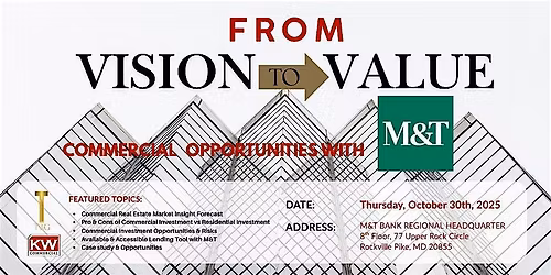 From Vision to Value - Commercial Opportunities with M&T