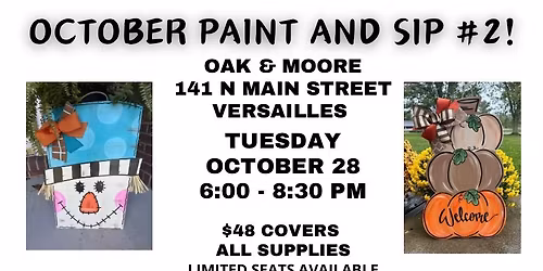 October Paint & Sip #2