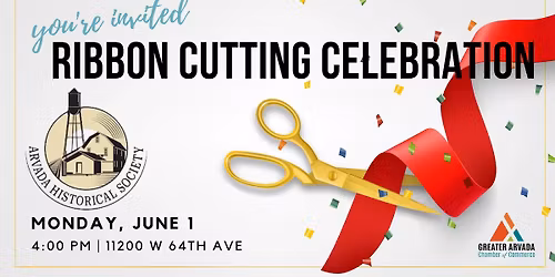 Ribbon Cutting - Arvada Historical Society: Allen House Research Library