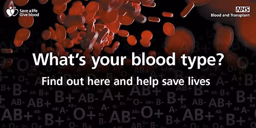 NHSBT -  What's your Blood type? Pop up shop - Wolverhampton