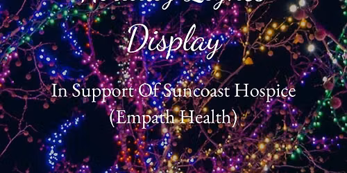 Rolling for Hospice & Holidays Lake Park Estates Christmas Lights
