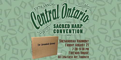 Fifth Central Ontario Convention - Friday Evening Shenandoah