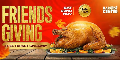 Friendsgiving Turkey Giveaway