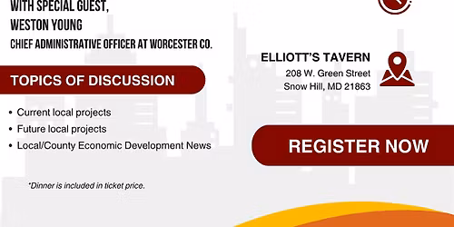 Snow Hill Area Chamber of Commerce November General Membership Dinner