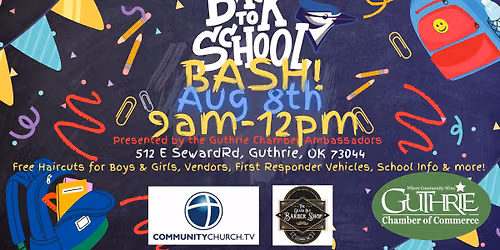 Guthrie Chamber's Back to School Bash