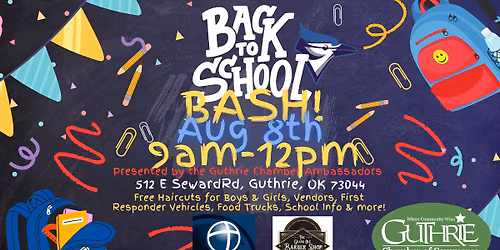 Guthrie Chamber's Back to School Bash