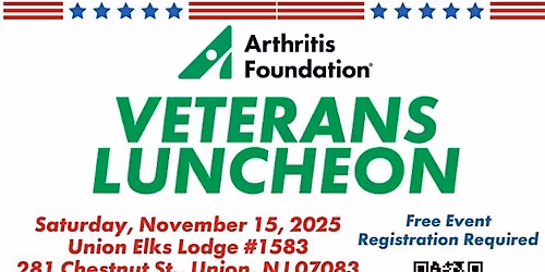 2025 Veteran's Luncheon - New Jersey