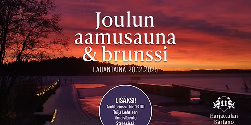 Joulun aamusauna & brunssi