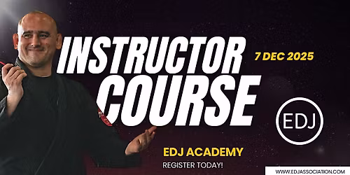 Jiu Jitsu Instructor Course