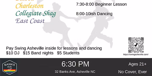 :: SWING ASHEVILLE ::  Weekly Dance