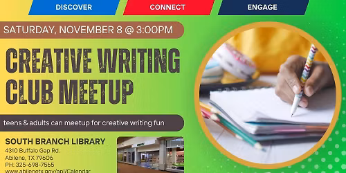 Creative Writing Club (South Branch)
