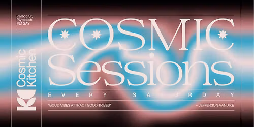Cosmic Sessions: w\/ Livy Moen, Filthy Dirty Disco + Er In Dors, {House + tech}