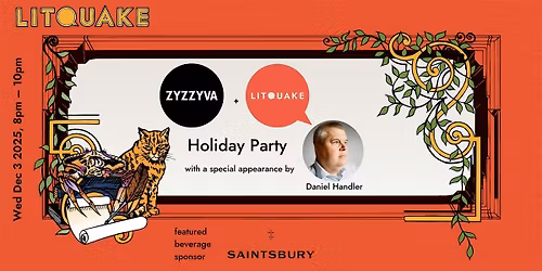ZYZZYVA \/Litquake Holiday Party