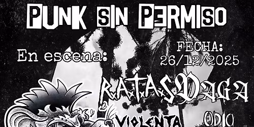 PUNK SIN PERMISO 1ERA EDICI\u00d3N