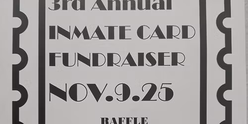 3rd Annual Inmate Ministry Fundraiser