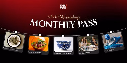 Art Workshops Monthly Pass