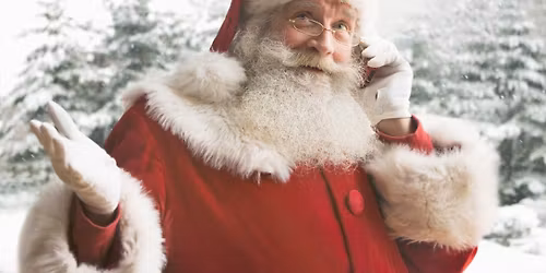 Santa's visit to Hill farm, Packington