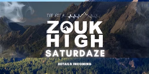 Zouk High SATURDAZE: Werewolves Vs Vampires \ud83d\udc3a\ud83e\udddb\ud83d\udc7b\ud83c\udf83