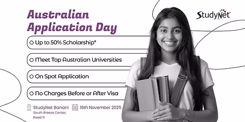 Australian Application Day at StudyNet Banani Office