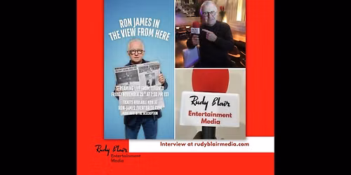 In Conversation with Ron James at Community Auditorium Thunder Bay