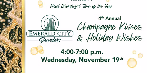 Champagne Kisses & Holiday Wishes