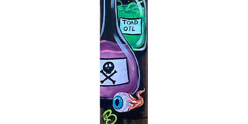 Potions Glow Porch Sign Paint Party!