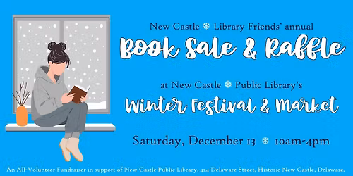 Library Friends' Book Sale & Raffle at the Winter Festival & Market