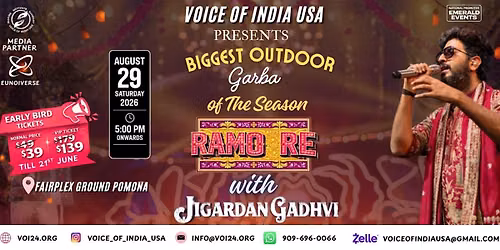 Garba Festival with Jigardan Gadhvi!