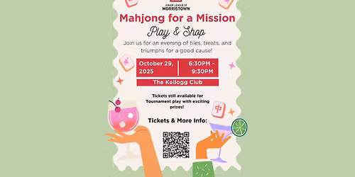 Junior League of Morristown Mahjong for a Mission